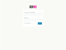 Tablet Screenshot of generationwh.com